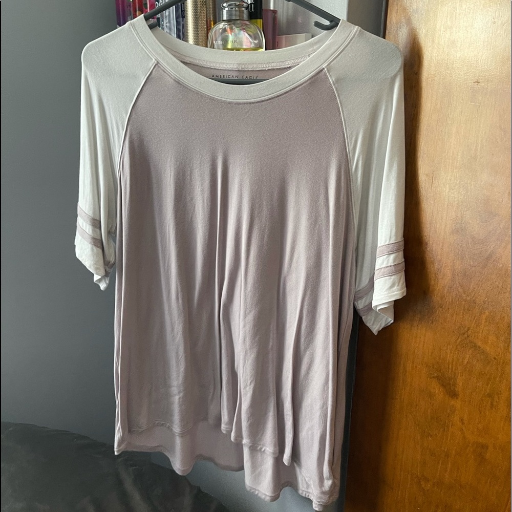 purple tee